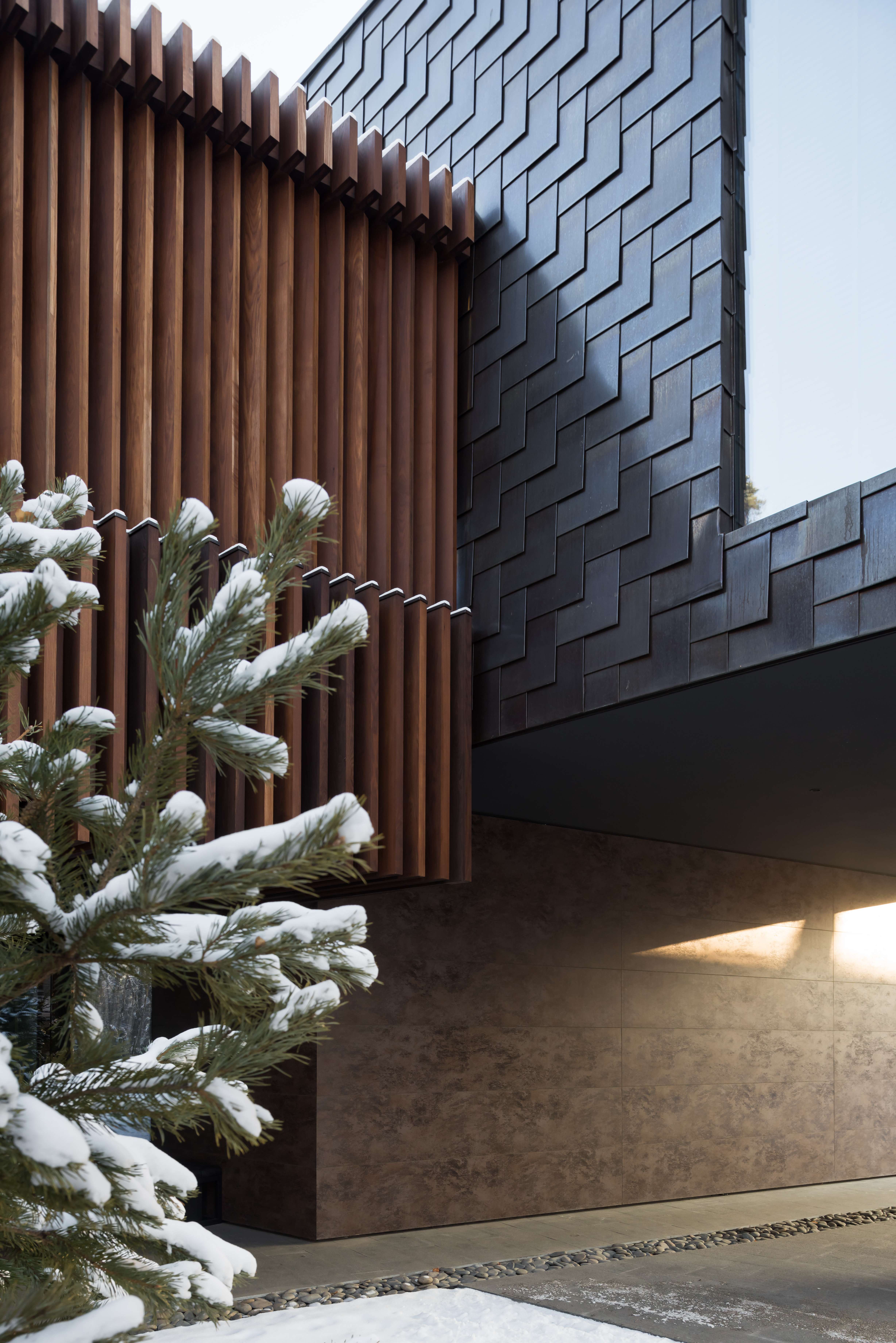 Copper Shell House Moscow Winter Alexandra Fedorova-2