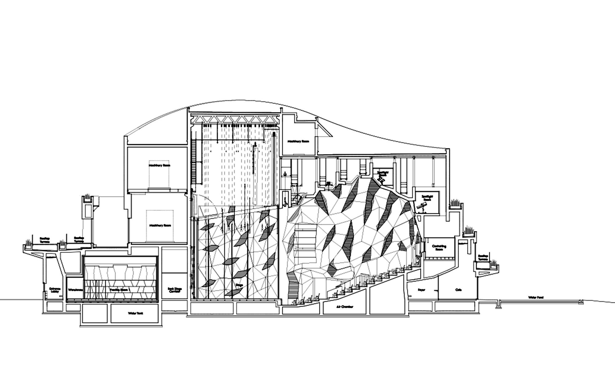 扭曲的音符 · 日本 Niigata 市 Akiha 区文化中心-42