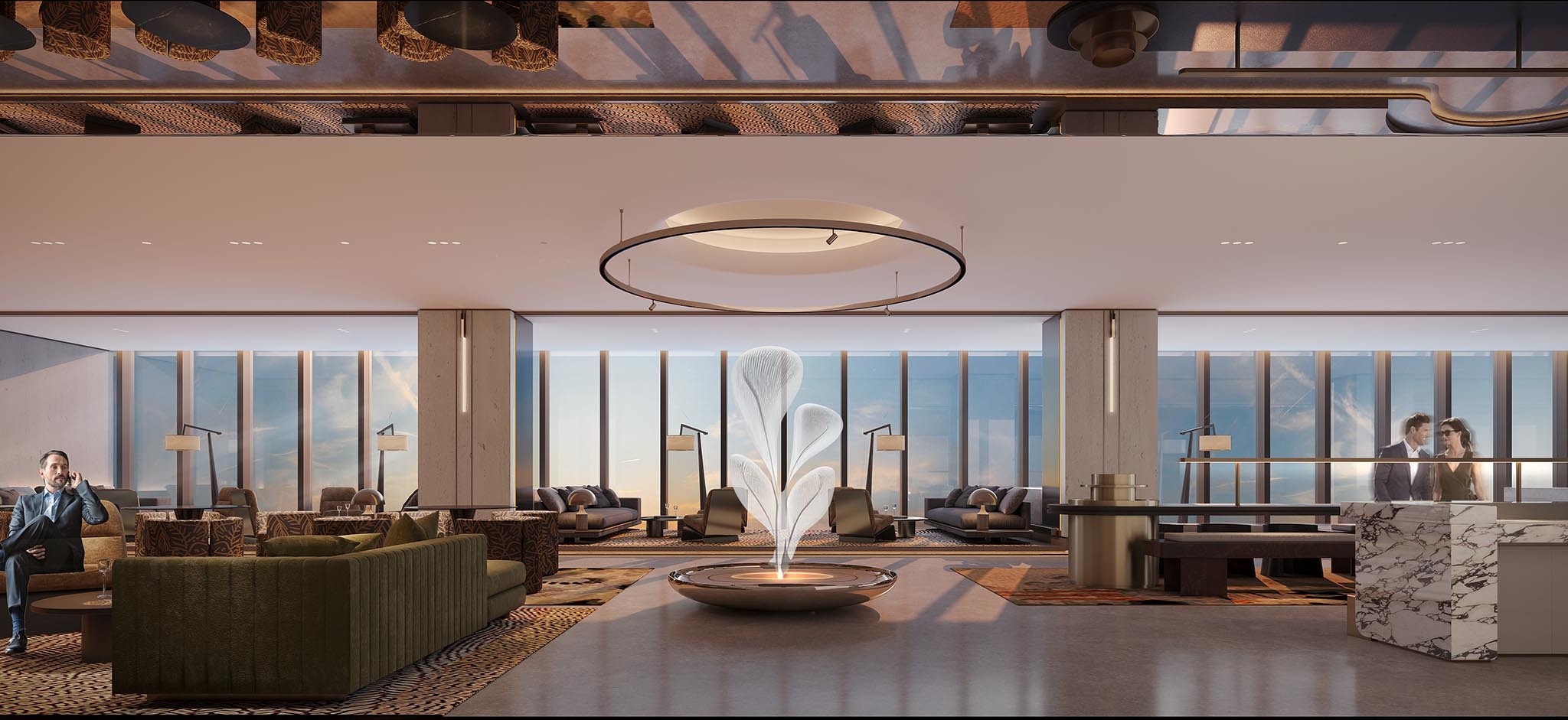 南宁中海·湖上景明售楼处丨中国南宁丨柘壹设计Z ONE⁺-91