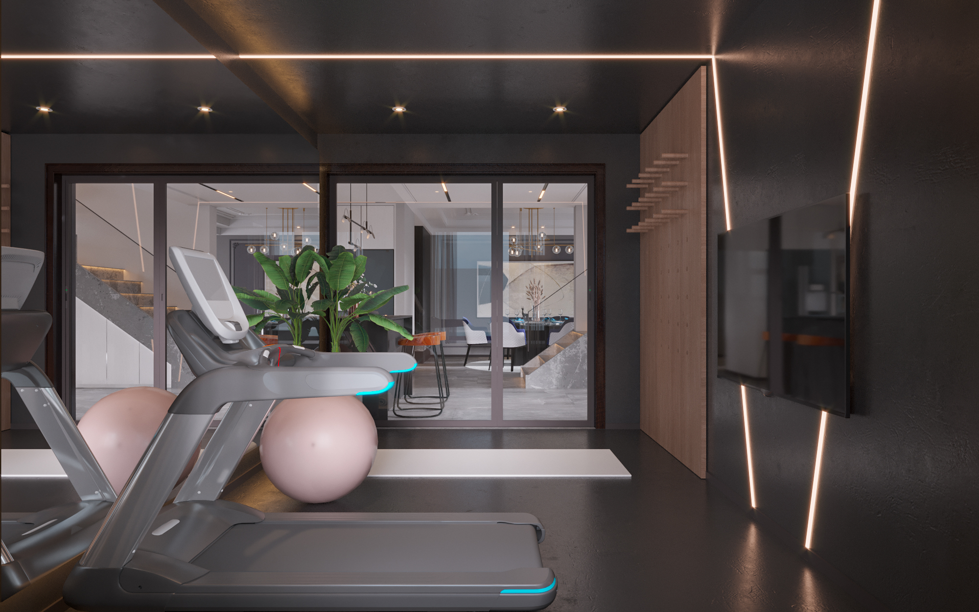 贵州凯里现代中式雅居，传统元素与时尚空间的完美融合-7