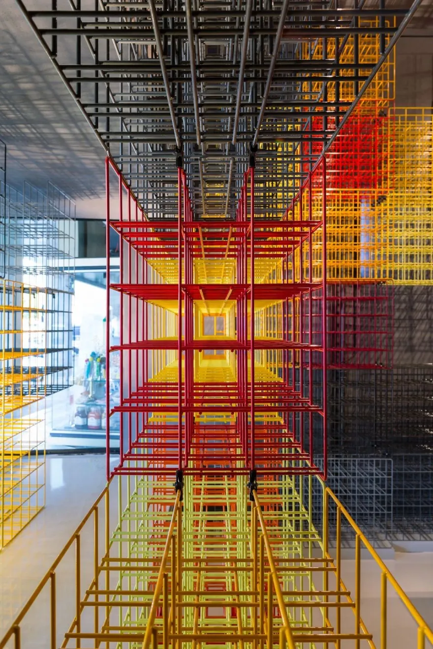 德国现代葡萄酒商店,"网格"创新展示方式-29