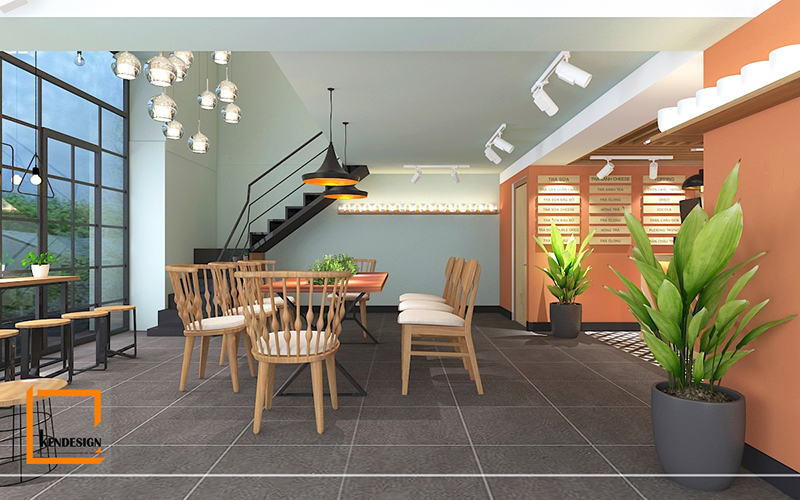 FINNCHA奶茶店设计丨越南河内丨Kendesign-24