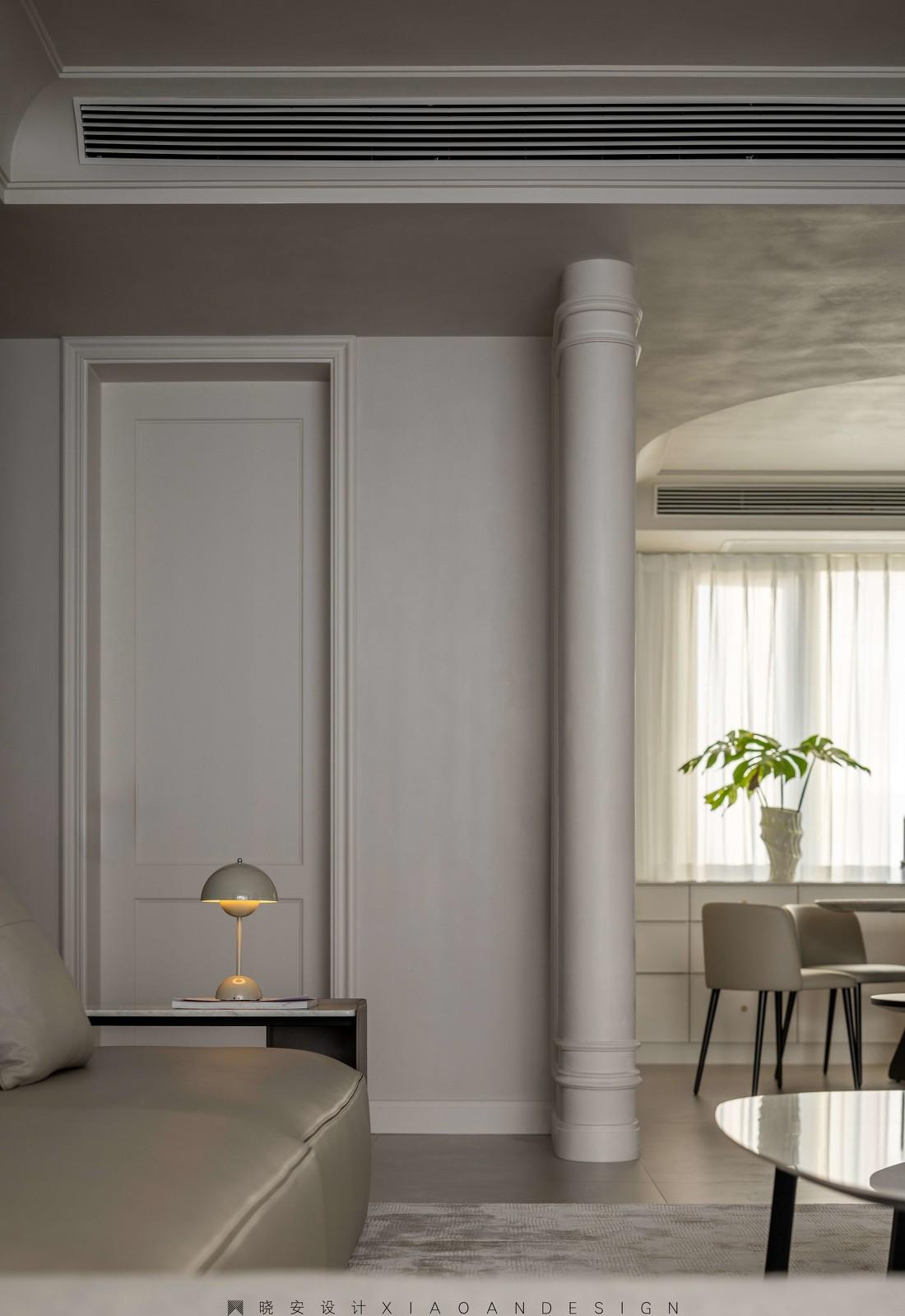 奶油肌理勾勒182㎡居家美学-25