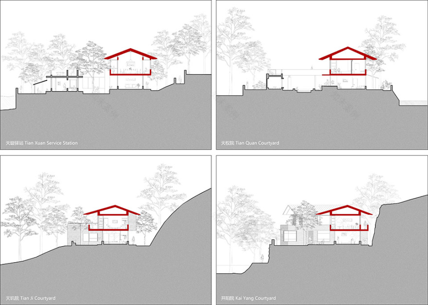 商洛七星村北斗山居民宿群落丨中国商洛丨垣建筑设计工作室(西安建筑科技大学建筑学院)-80