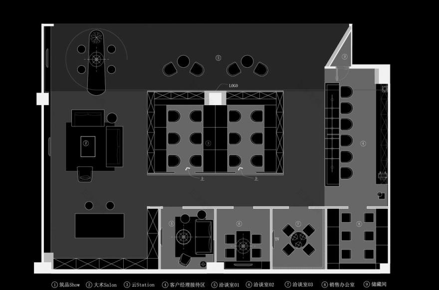 布道空间设计丨展厅丨【布道作品】空白格 -13