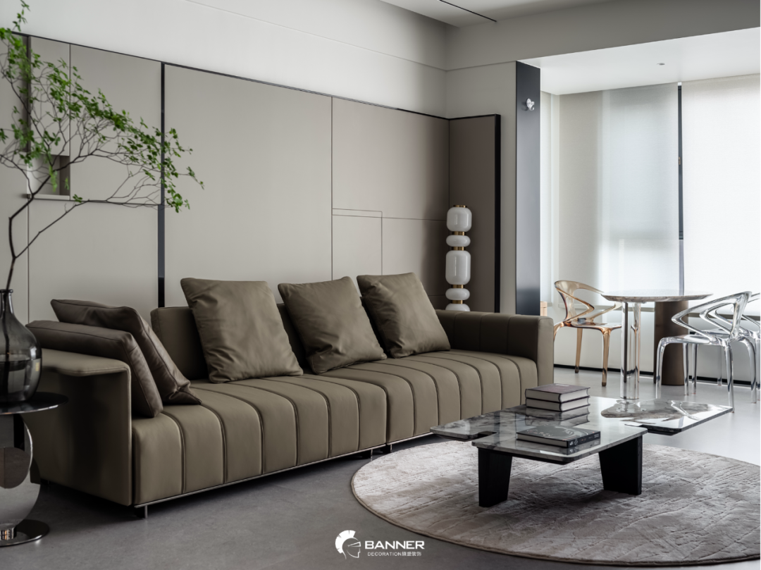 万达天樾现代简约风平层设计丨旗盛装饰首席设计师段峰-26