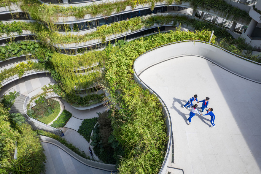 深圳红岭教育集团华富实验学校丨中国深圳丨深圳市建筑设计研究总院有限公司 城市建筑与环境设计研究院-55