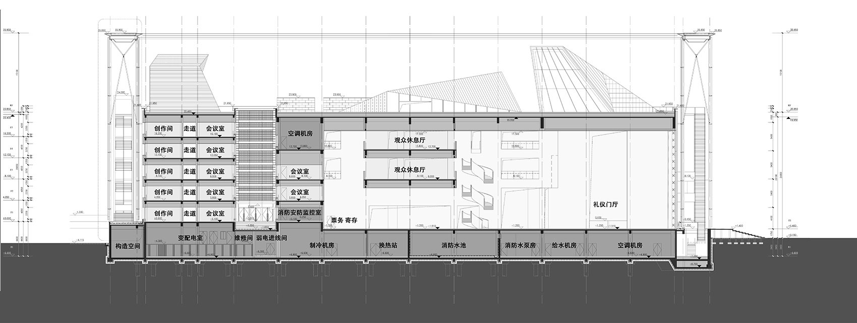 安徽省美术馆 / 北京市建筑设计研究院股份有限公司 + 王戈工作室-48