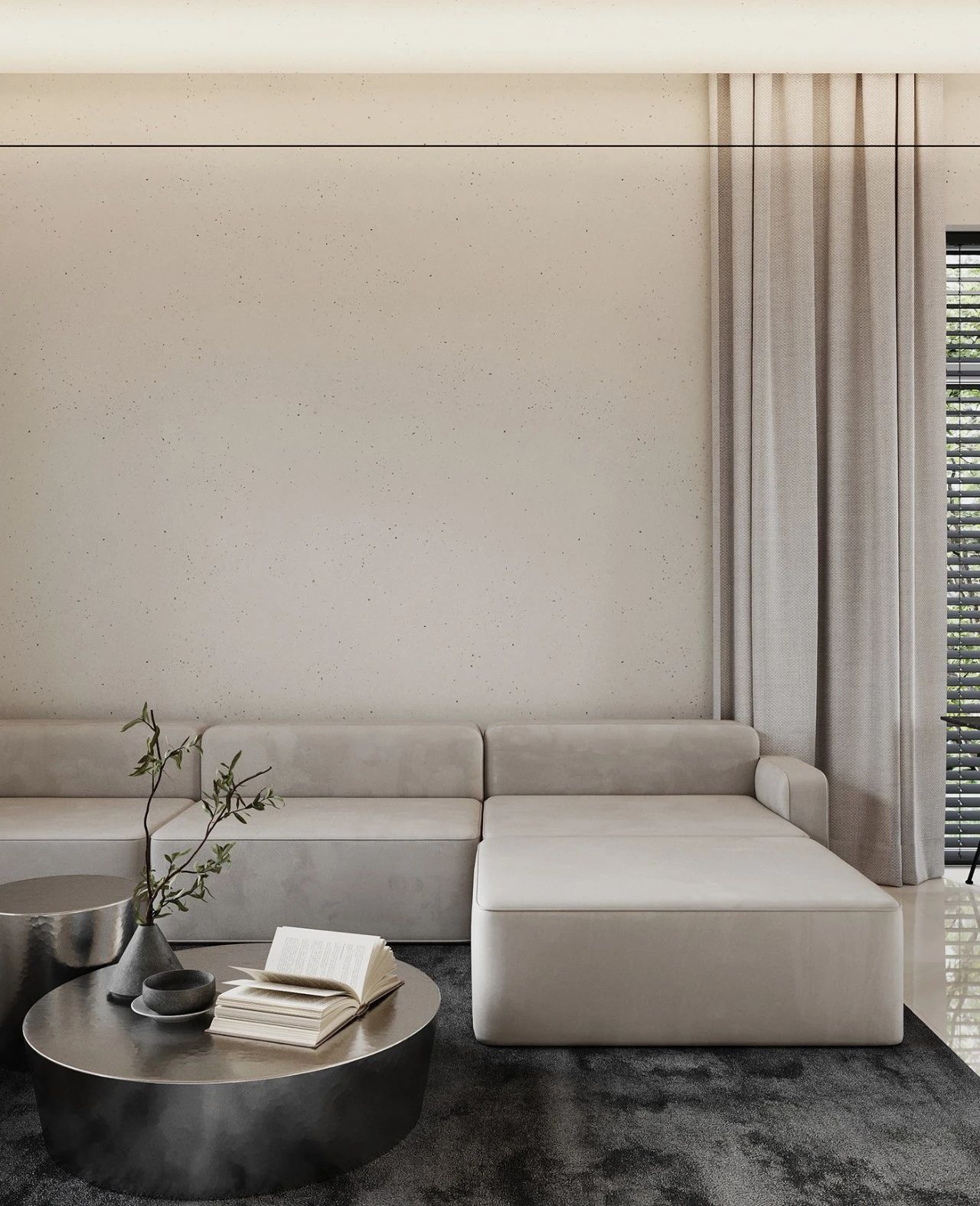 俄罗斯简约优雅公寓设计丨VERITY DESIGN-18