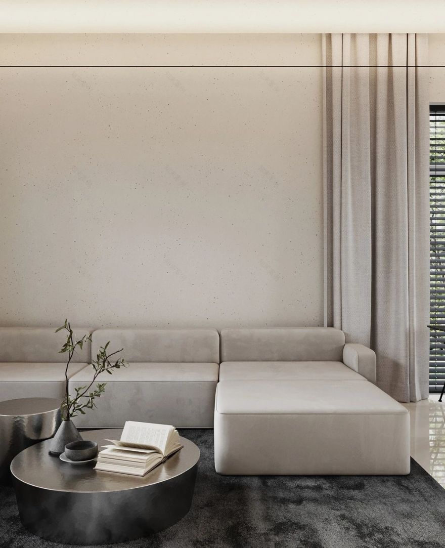 俄罗斯简约优雅公寓设计丨VERITY DESIGN-18