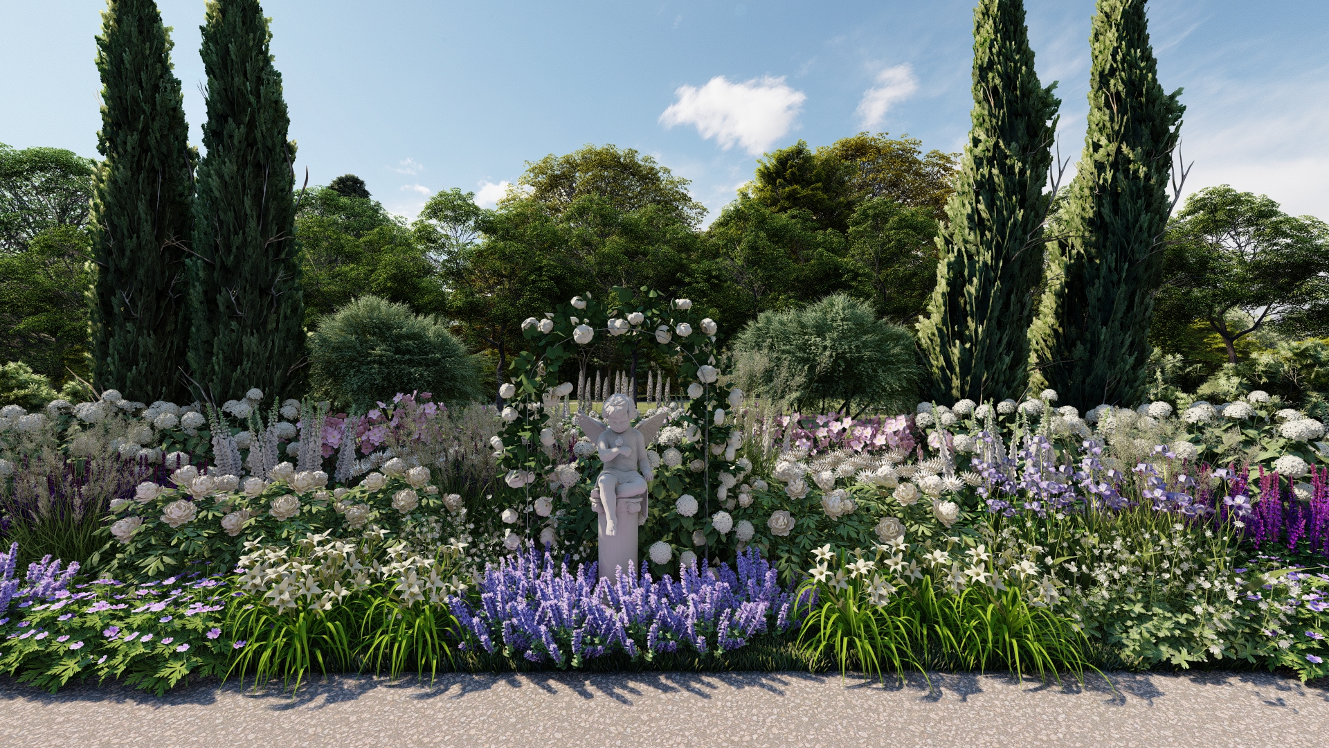 Big flower garden (Germany)-5