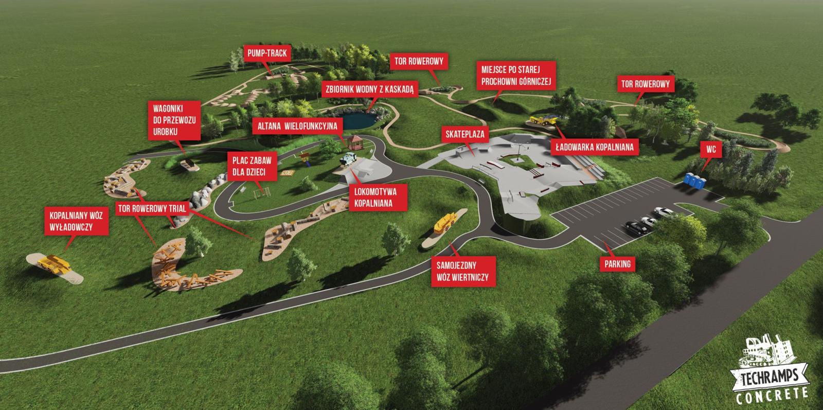 Objeto en Olkusz  滑板公园等综合设施丨波兰丨Grupa Techramps-4