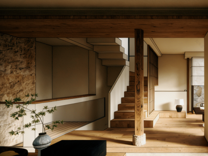 260㎡自然主义别墅 · 杭州临平春境东来院丨中国杭州丨本空设计工作室-33