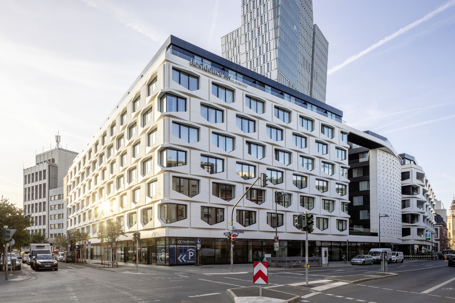 法兰克福 Flare 公寓丨德国法兰克福丨Hadi Teherani Architects-7