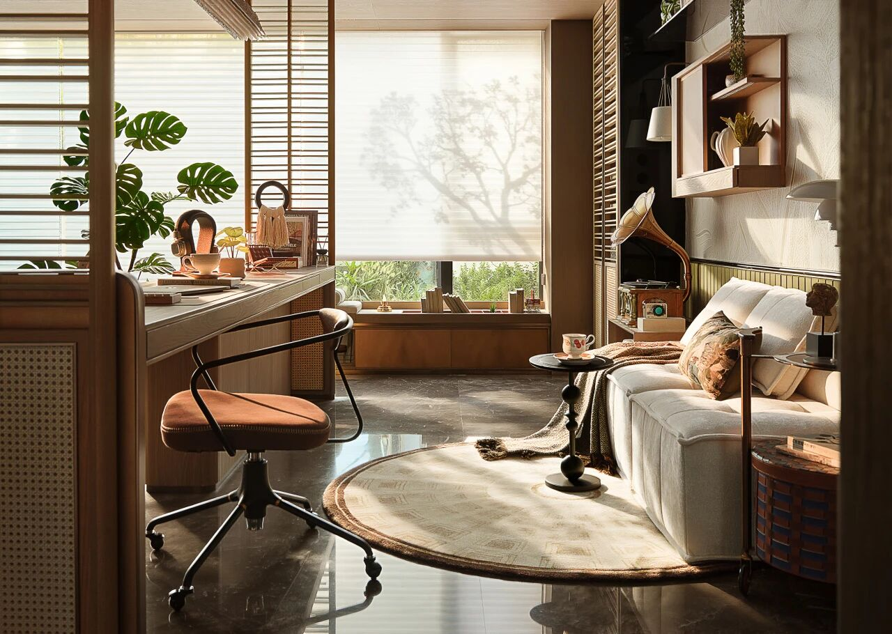 湖北107m²福星惠誉铂雅府丨中国武汉丨深圳共向设计（室内）,深圳共向美学（软装）-19