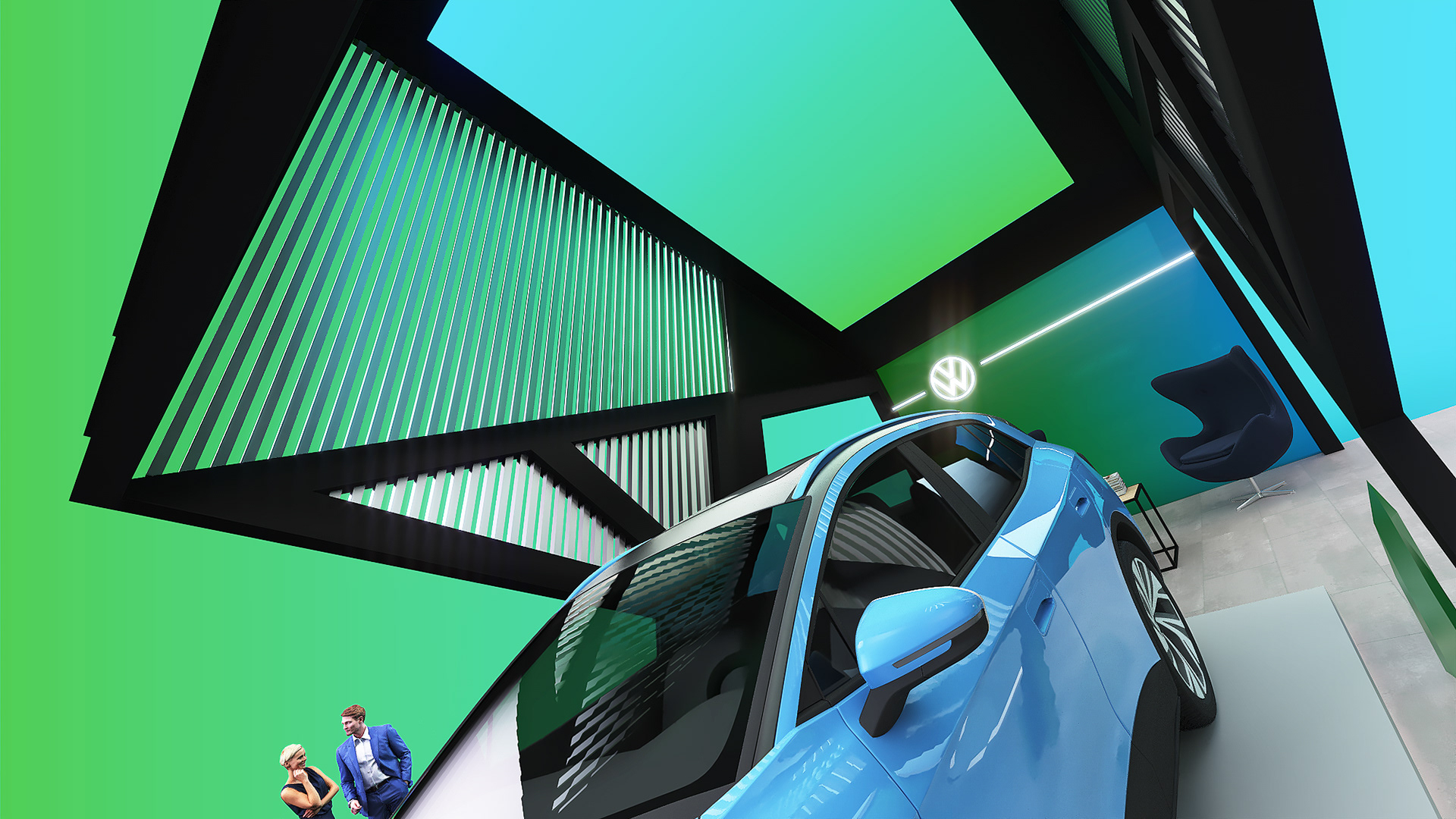 VOLKSWAGEN ID 6 POP UP STORE-6