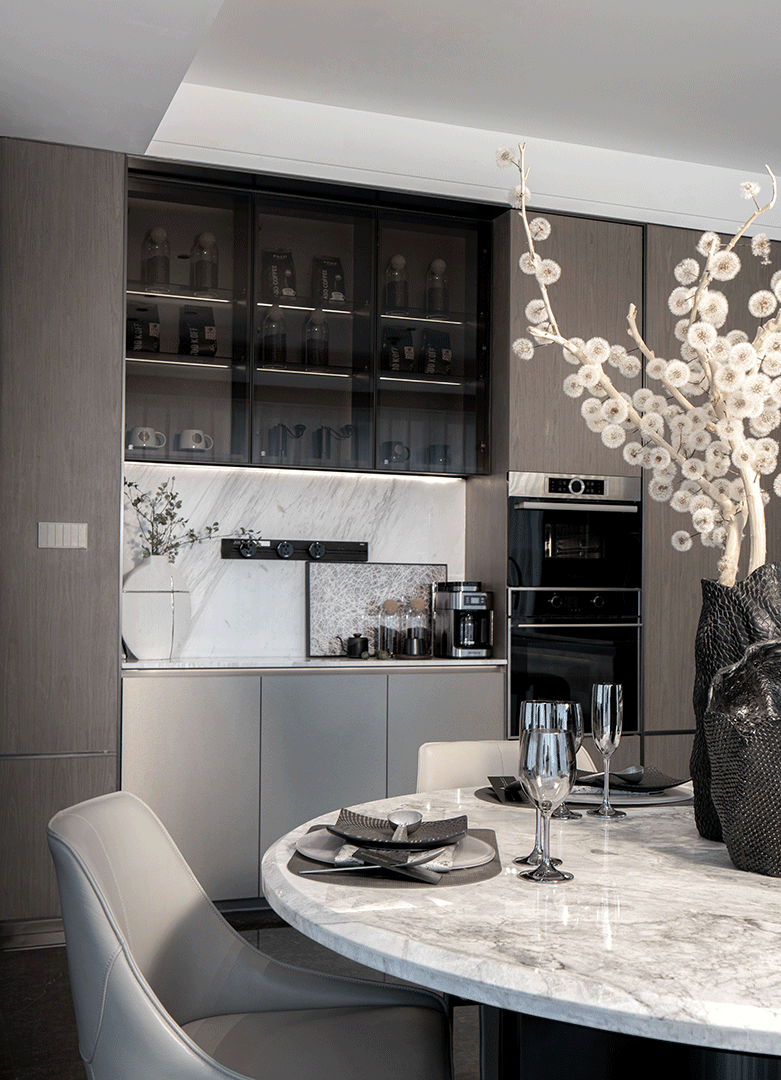 杭州龙湖丰收湖大平层样板间丨中国杭州丨北京靳朝晖设计有限公司-26