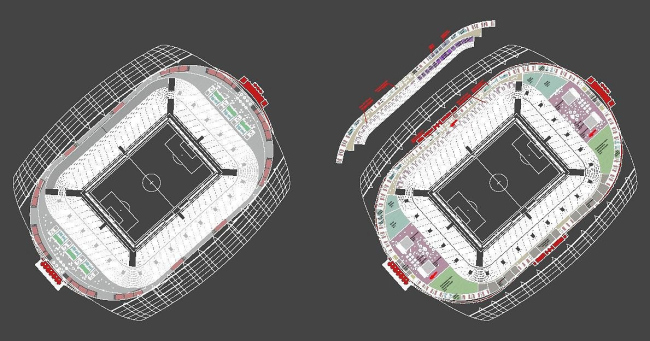 ВТБ Арена парк· 重建“迪纳摩”体育场项目丨俄罗斯莫斯科丨ABD architects等多家国内外团队-86