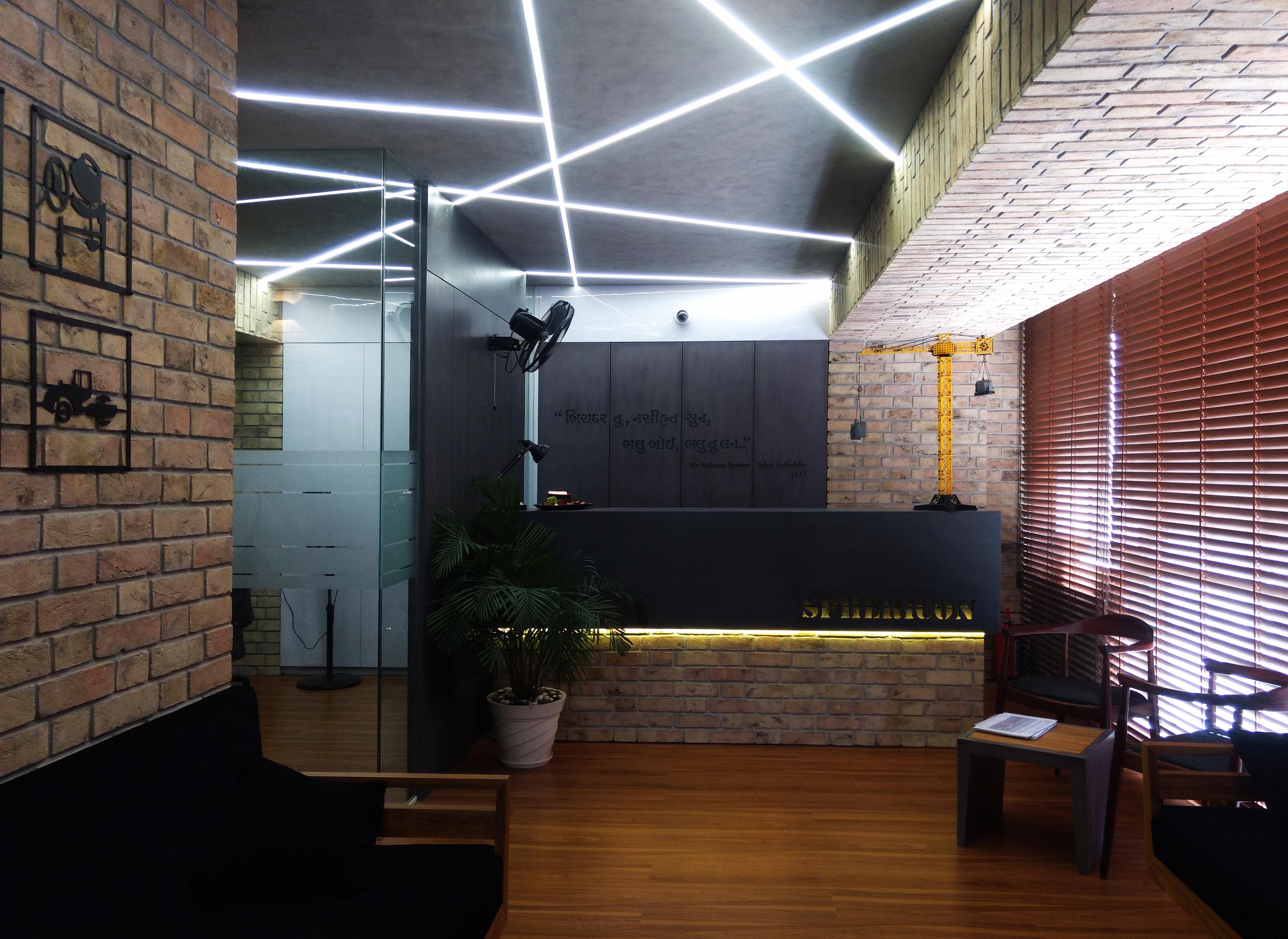 建筑工厂协作公司的现代办公室设计-7