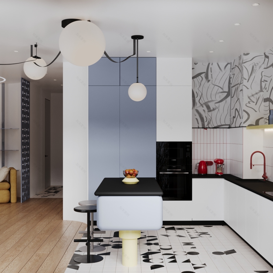 康定斯基风格设计项目丨Духова Станислава-6