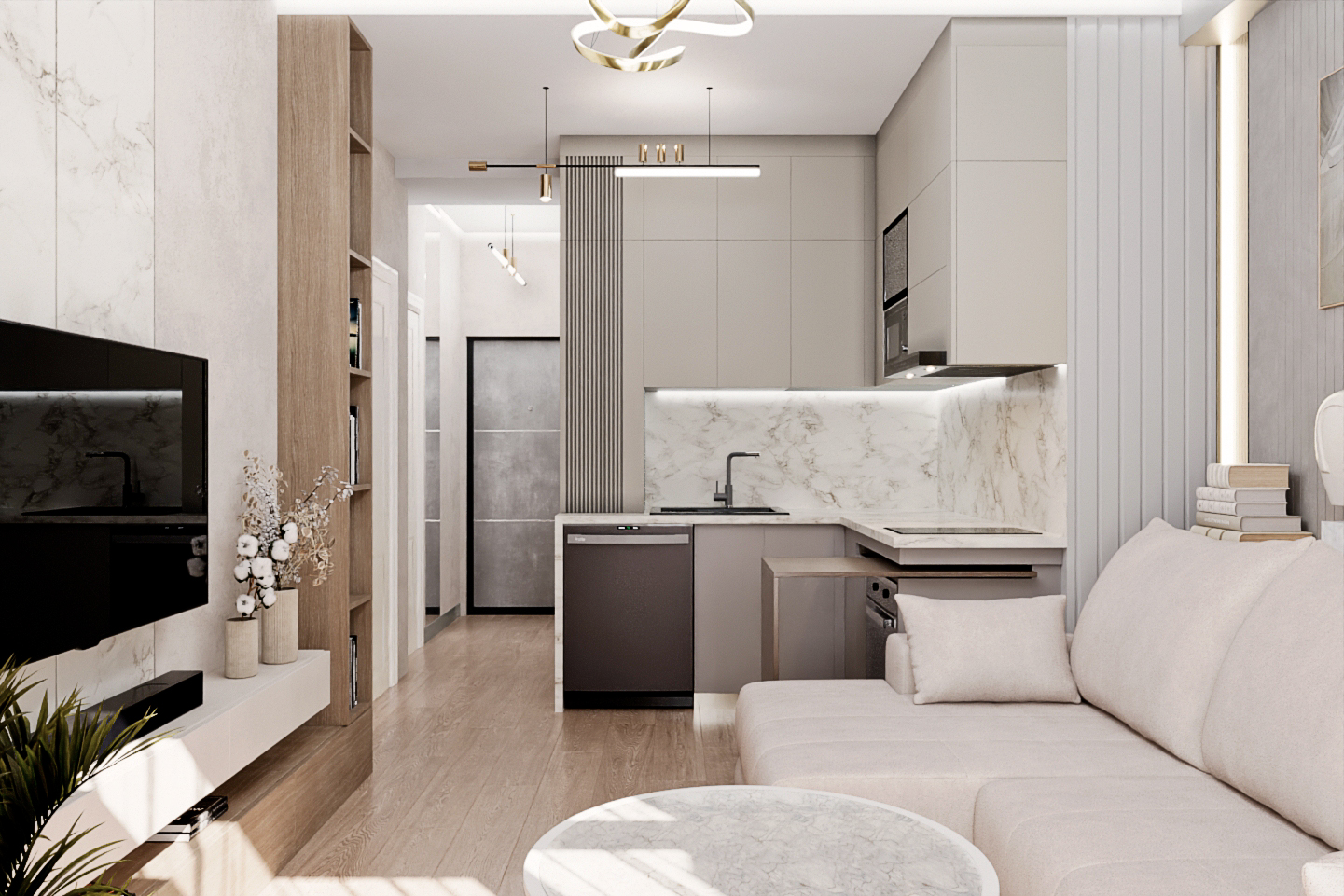 Բնակարանի դիզայն նախագիծ-3