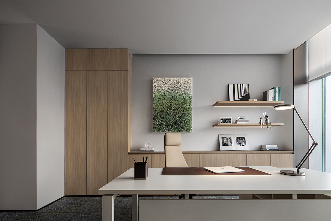 寰侨商务大厦招商中心办公样板间空中花园丨中国深圳丨诗意空间设计,矩阵纵横设计-42