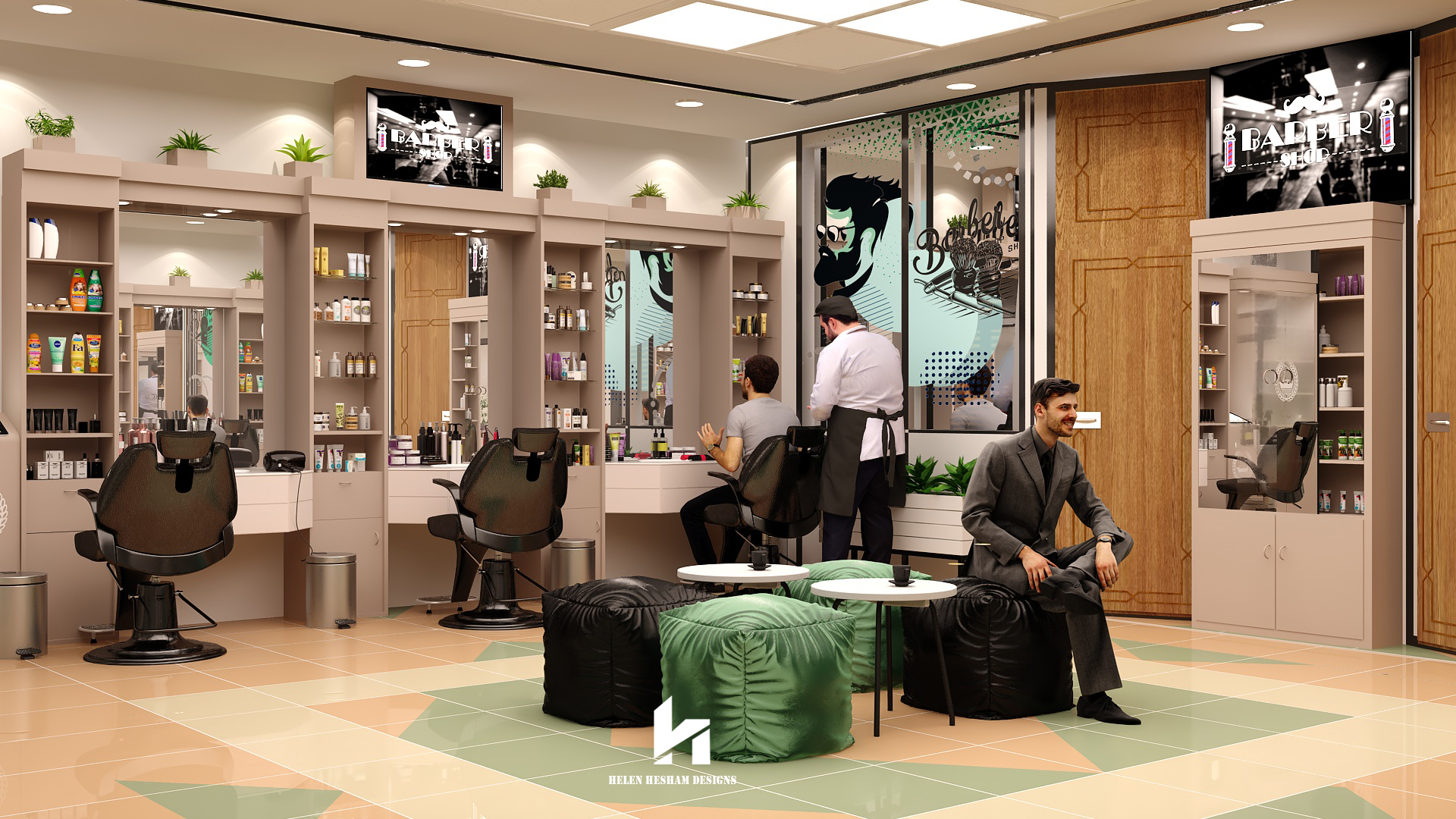 Dubai Police - Officers Club - Barber Shop-2