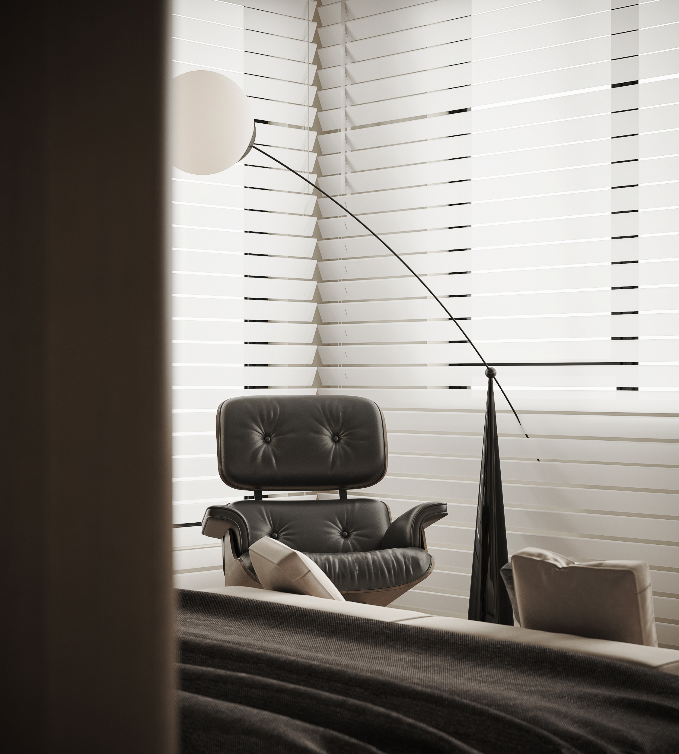 现代客厅餐厅设计-13