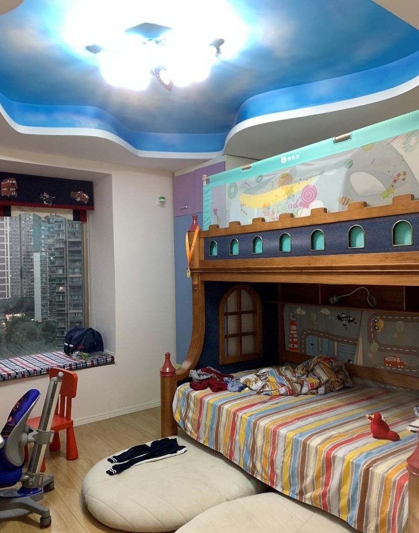 温暖秋日之家 · 二手房高饱和墙绘改造-49