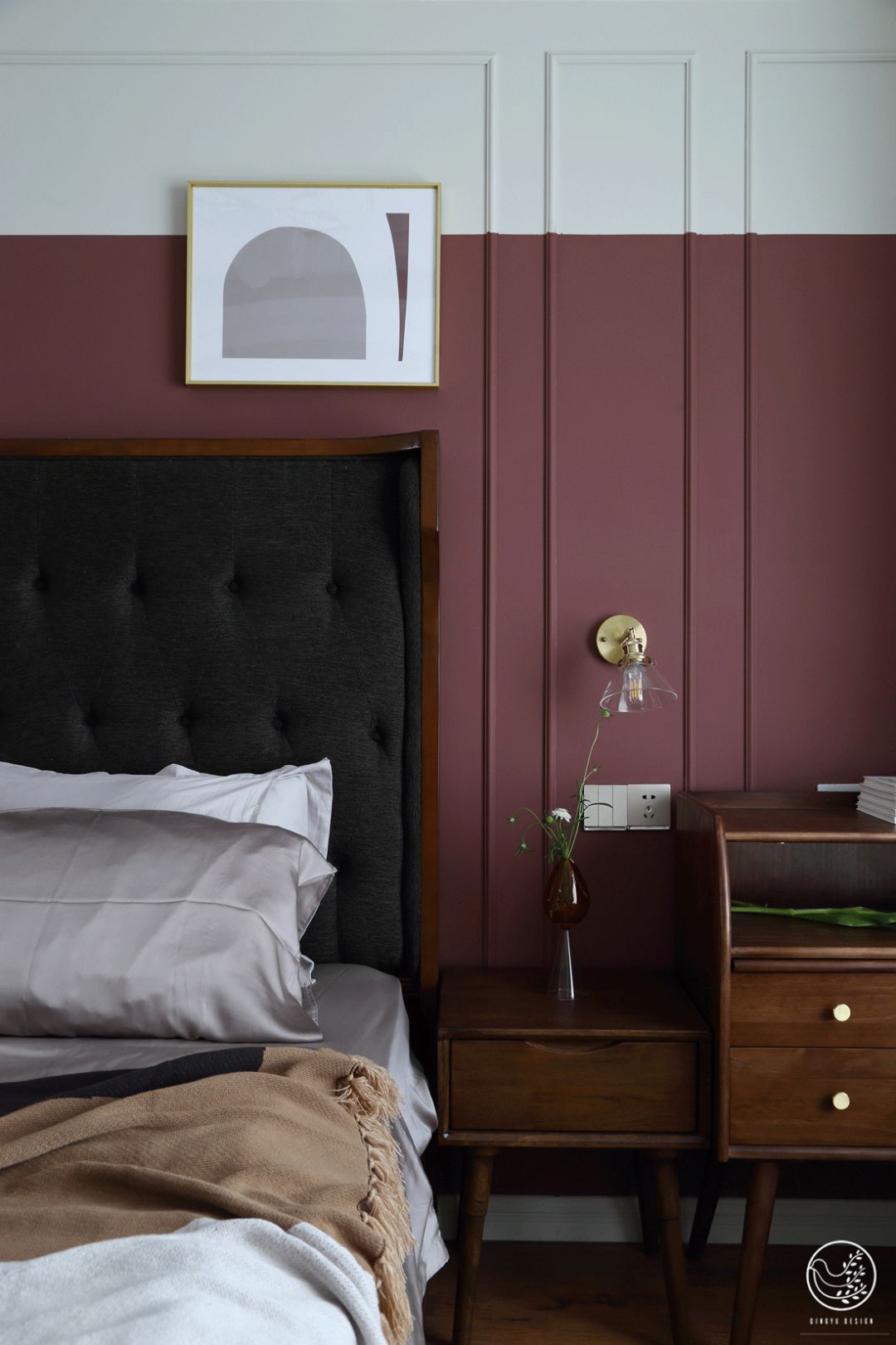 成都高新区现代美式二手房改造 | 温馨阳光，绿意盎然-93