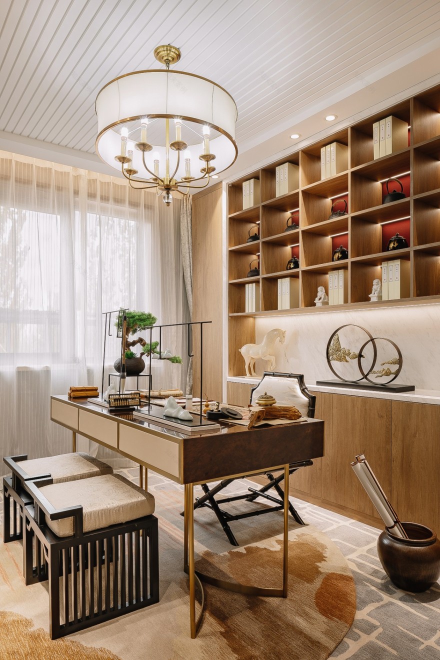 京能置业&天下川样板间丨中国银川丨北京上荷室内设计-40