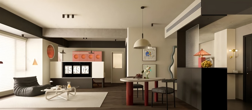 四川维港城二期丨中国内江丨宅南空间设计事务所-16