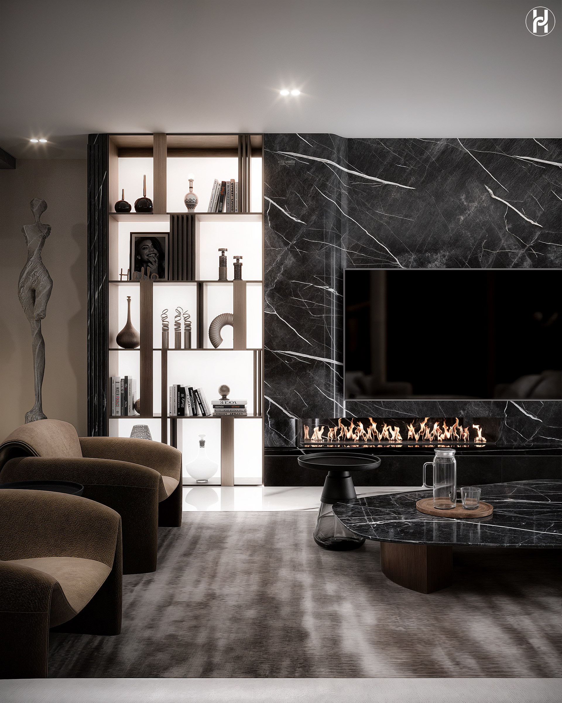 新接待处设计丨埃及丨SALMA SOBHY-1