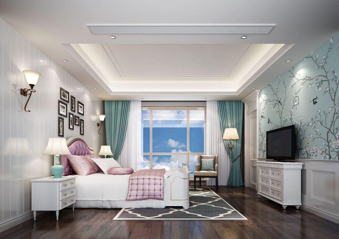 幸福 N 次方 | 精致优雅蓝色系客厅设计-6