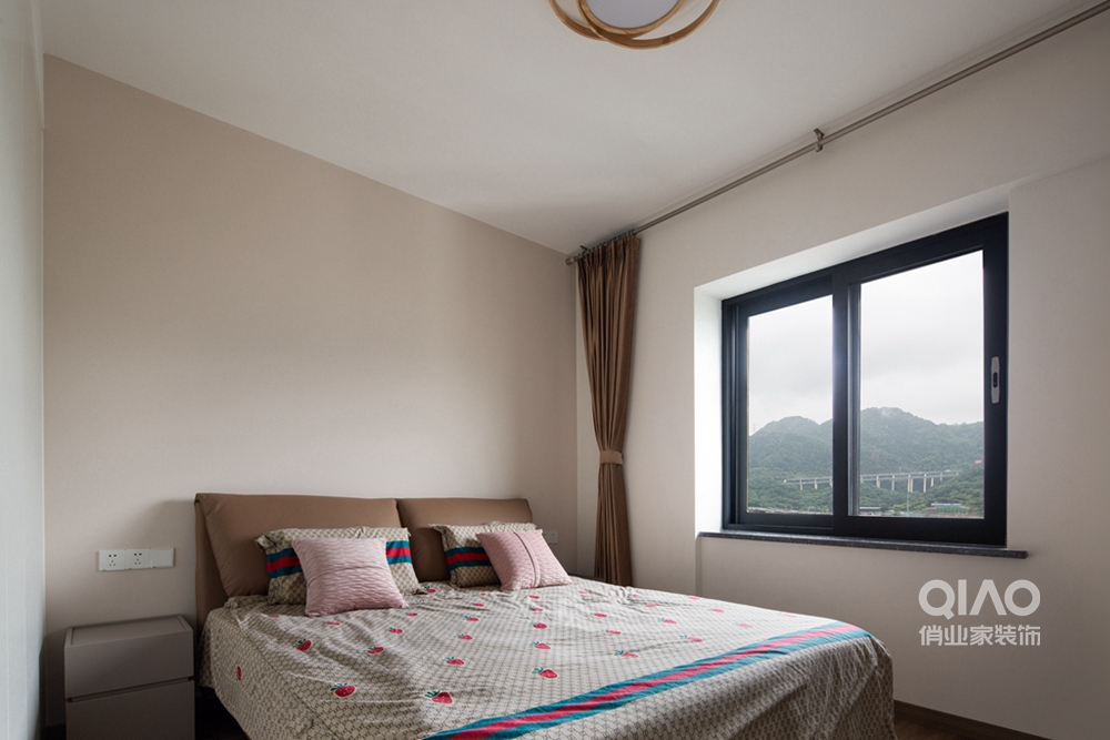 宏声公寓现代原木风装修案例丨中国重庆丨重庆俏业家装饰-51