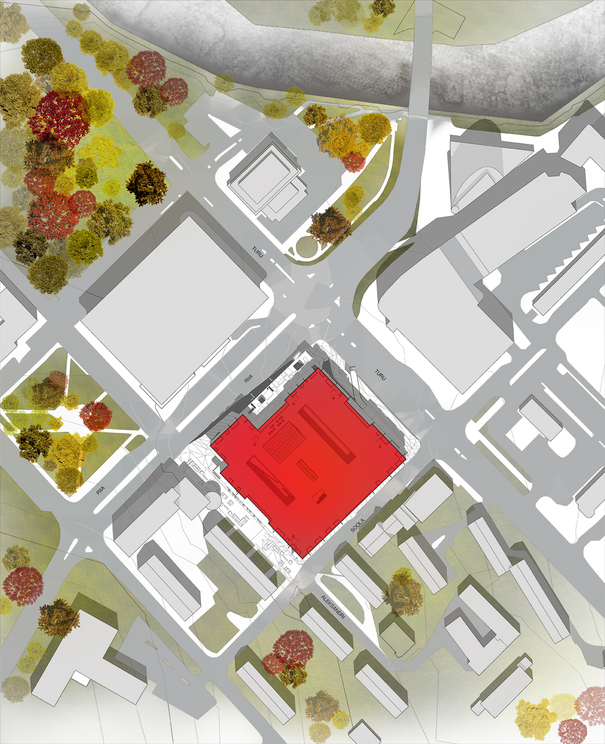 Kvartal 购物中心的室内设计亮点与趋势分析-52