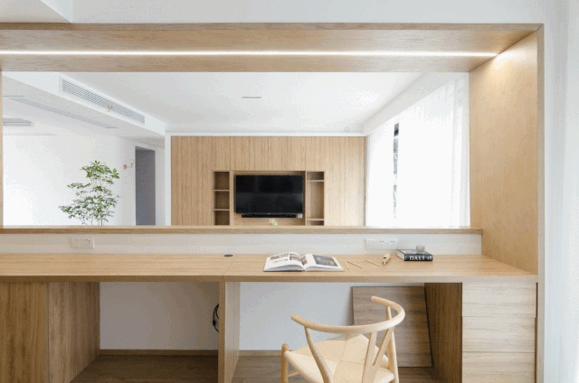 双城青年 130㎡宅变宽敞通透,长条窗成亮点-2