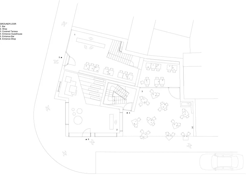 多功能的转角建筑，原来的都不是障碍，融入不就好了-10