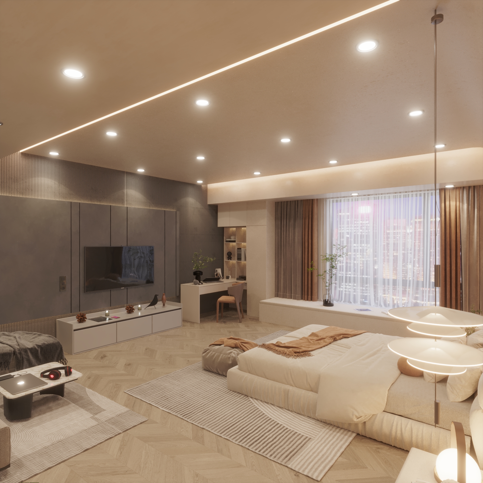 Master Bed Room and Dressing Room-3