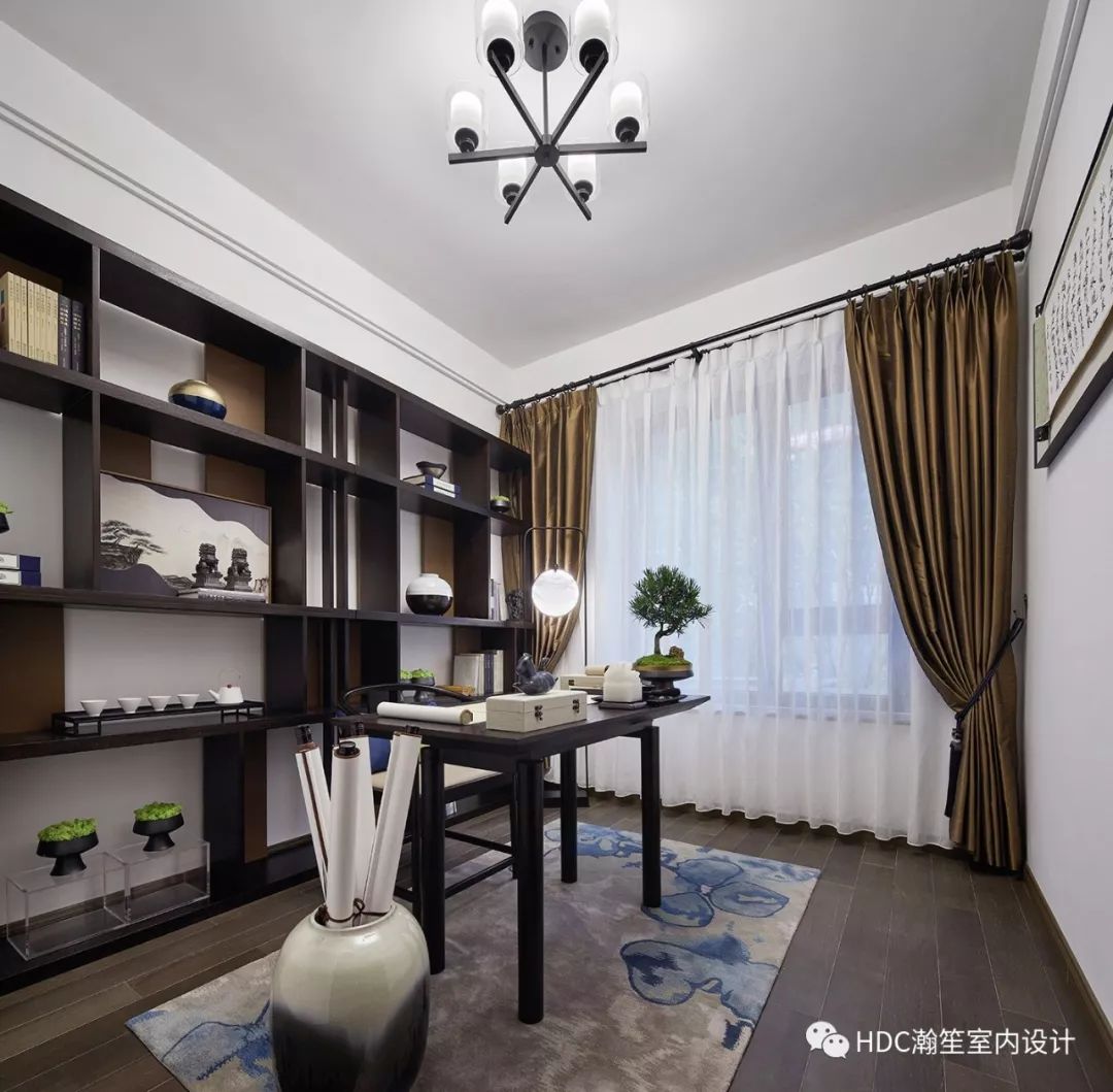 成都电建洺悦御府新中式样板间 | 古韵新生，雅致生活-20