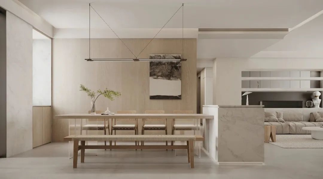 230㎡极简都市住宅丨中国长沙丨周笙笙全案设计工作室-15