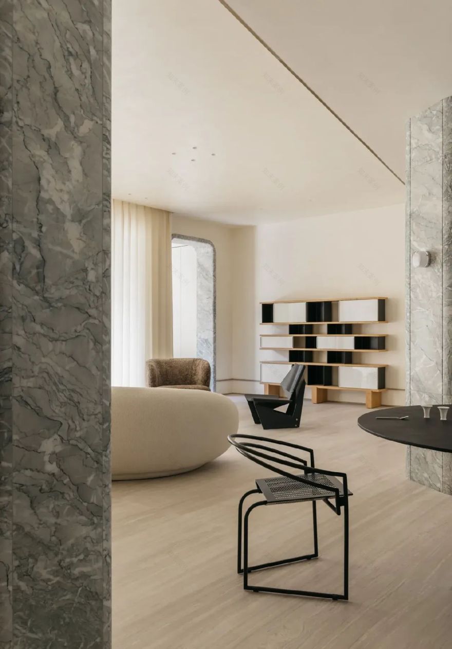 Mountain Soil丨空间中的体积感,义乌桃花源住宅-13