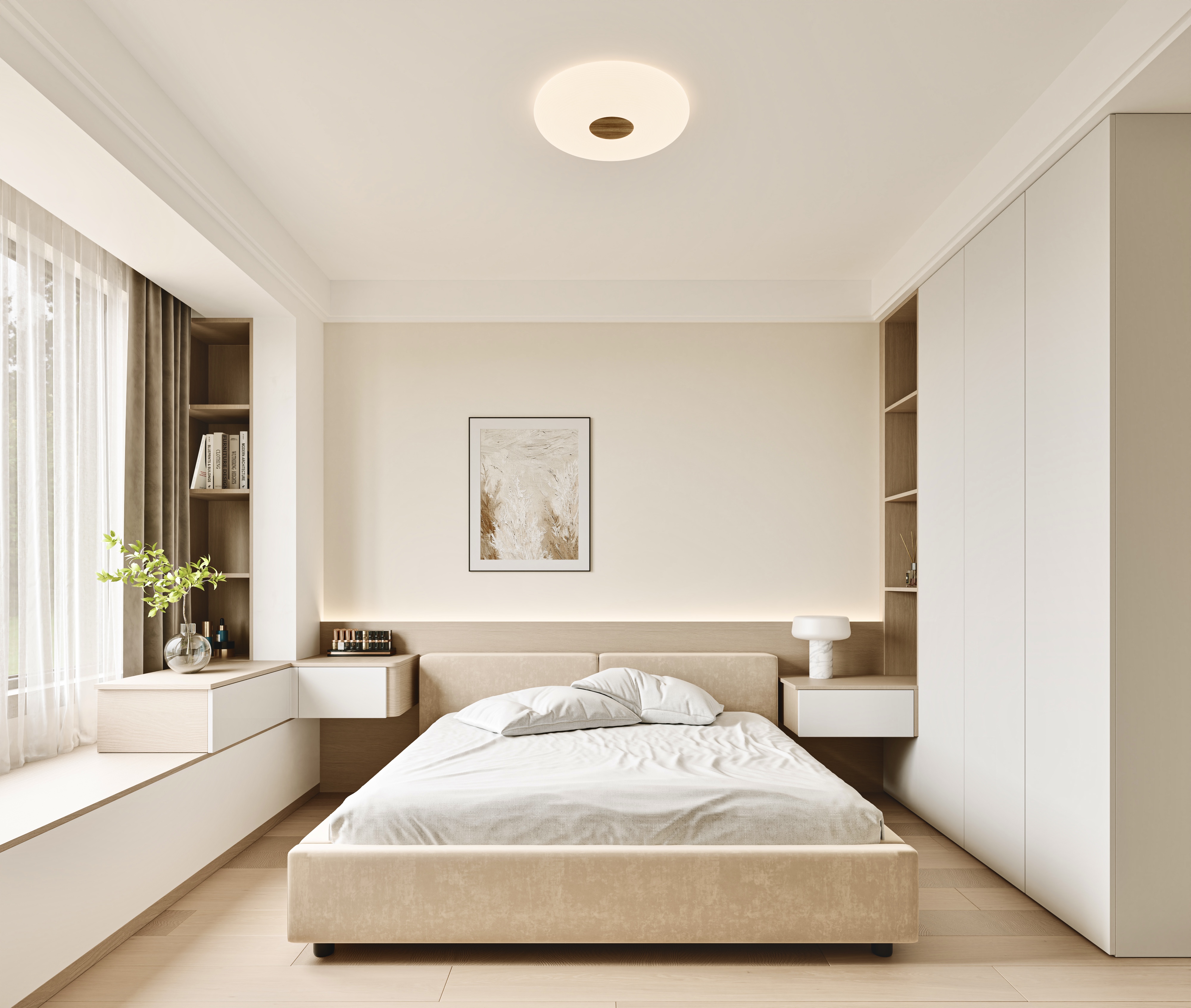 原木奶油风室内设计丨中国佛山-10