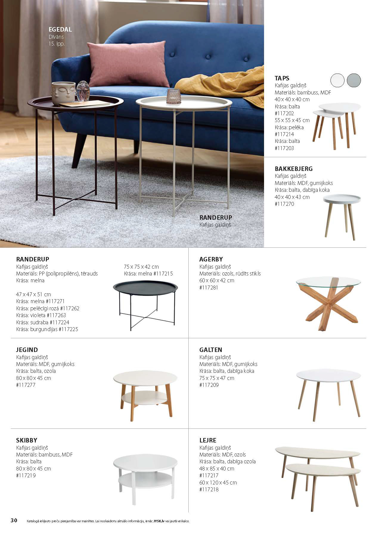JYSK FURNITURE CATALOGUE 2022-29