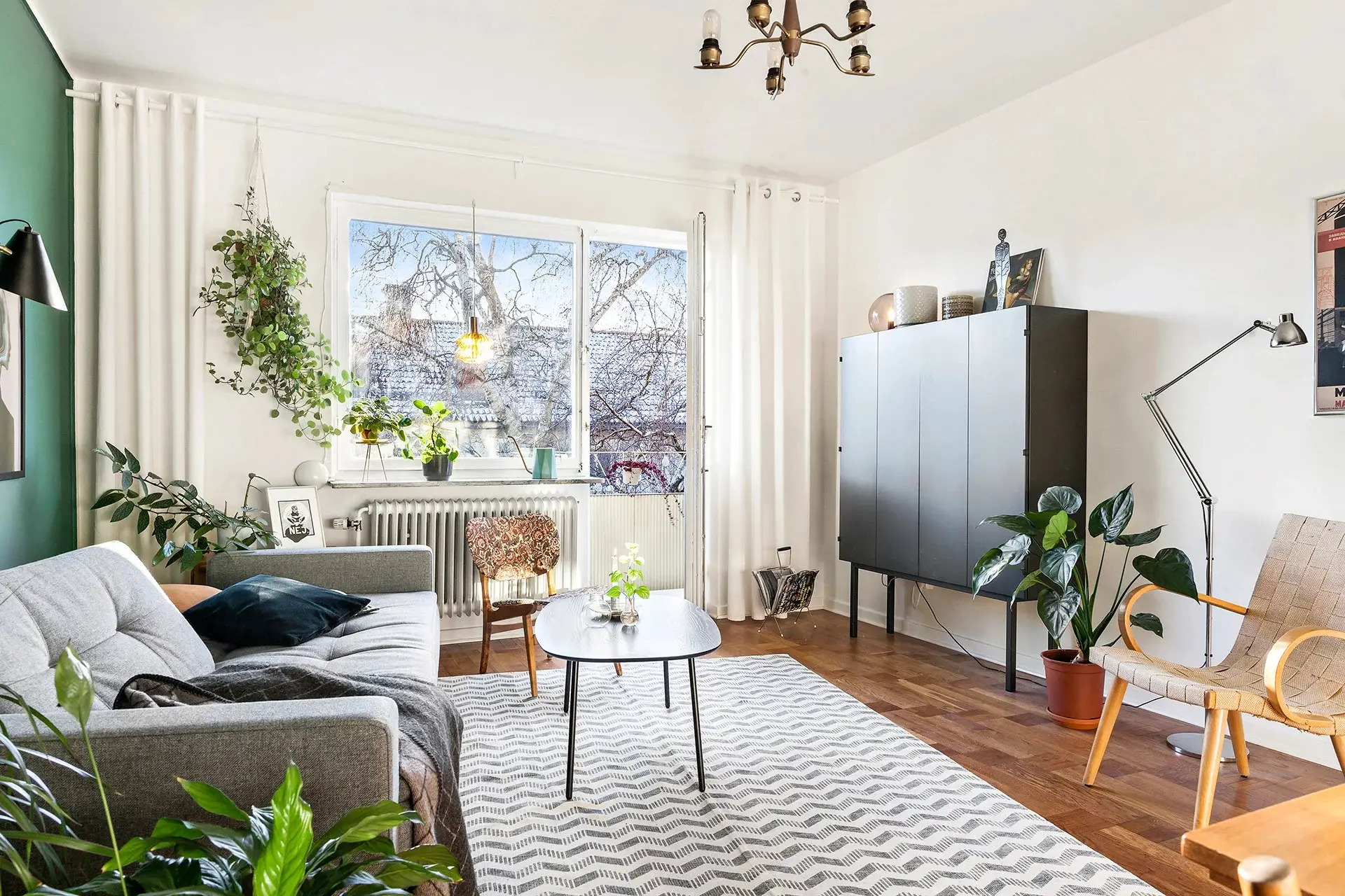 瑞典 62 平米多彩公寓 | 色彩平衡的典范-3