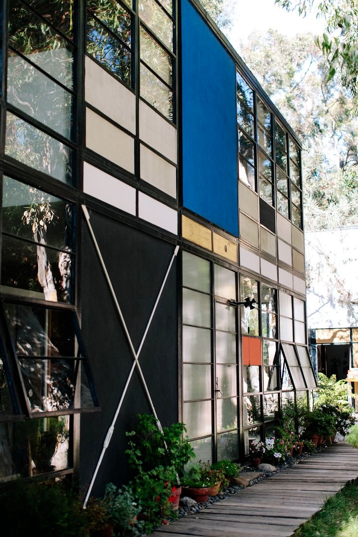 Eames House · 战后现代主义风格的典范丨美国加利福尼亚丨Charles Eames 和 Ray Eames-0