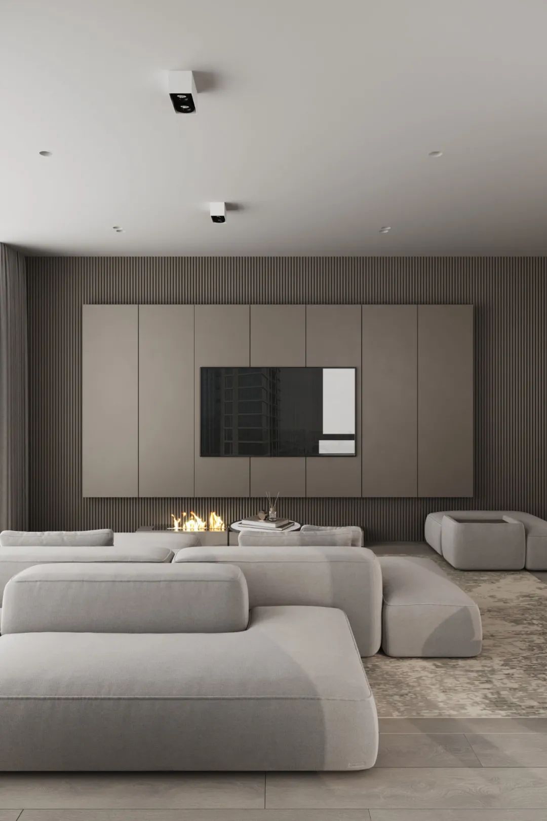 280㎡现代简约之家丨ArtPartner Architects-59