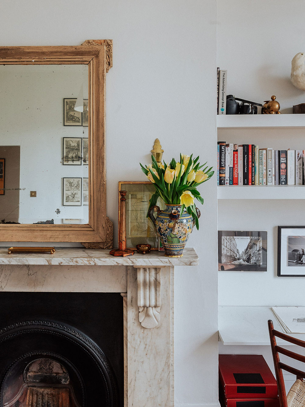 伦敦精致复古小公寓，古典与创意的完美结合-5