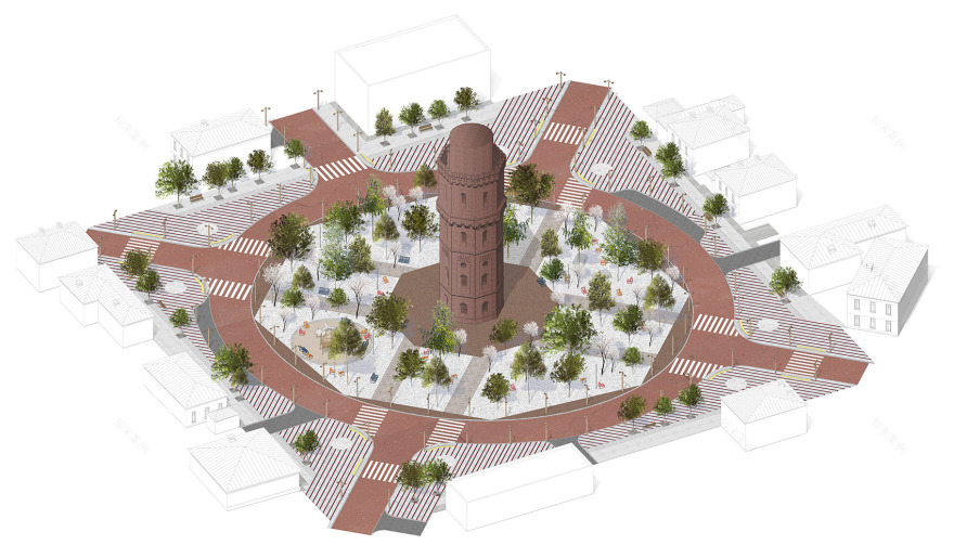 扎赖斯克市中心广场改造,俄罗斯 / Basis architectural bureau-43