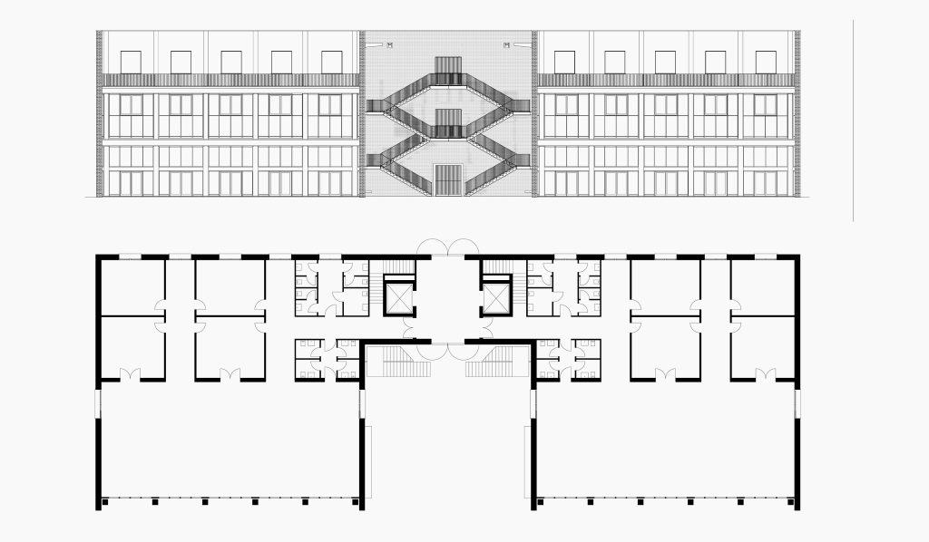新皮奥泰洛火车站广场丨意大利米兰丨Antonio Monestiroli等-30